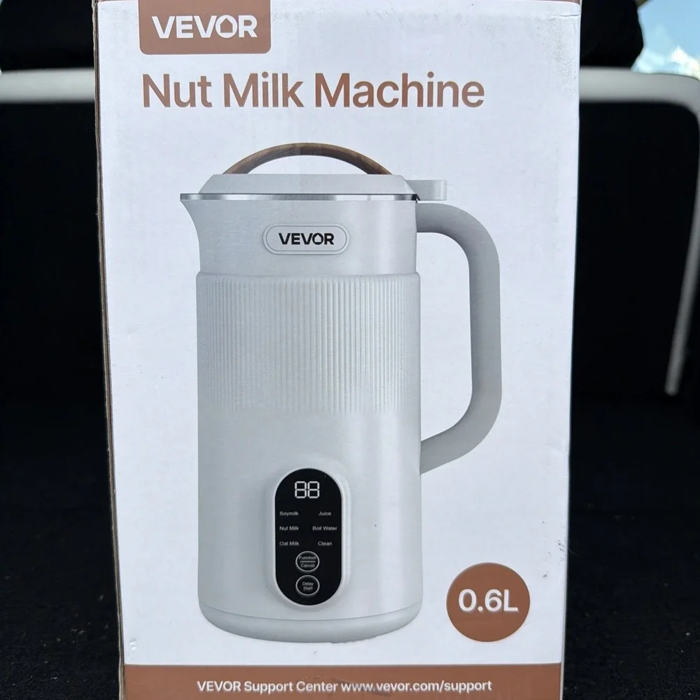 VEVOR 8-in-1 Nut Milk Maker 34 oz Soy Milk Maker 200W Blender Oat Nut Soy Juice